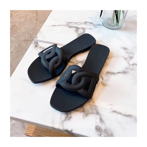 hermes aloha sandals leather|hermes flat sandals price.